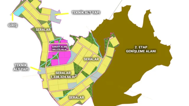 Çanakkale Ayvacık Gülpınar Jeotermal Sera Projesi
