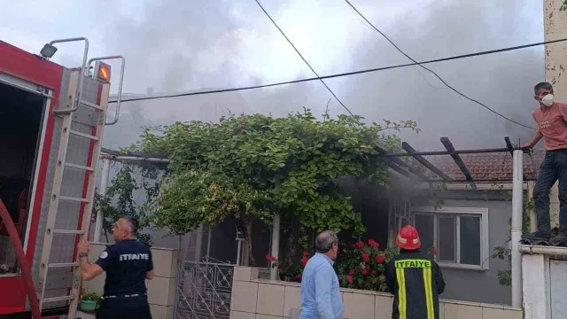 Çan’da Ahşap Ev Yangını: Ev Kullanılamaz Hale Geldi