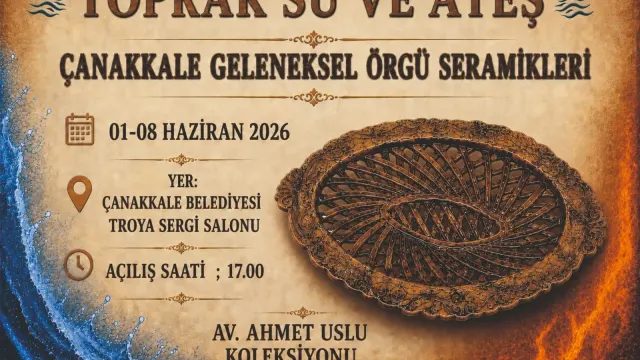 Geleneksel Örgü Seramikleri Sergisi “toprak, Su ve Ateş”